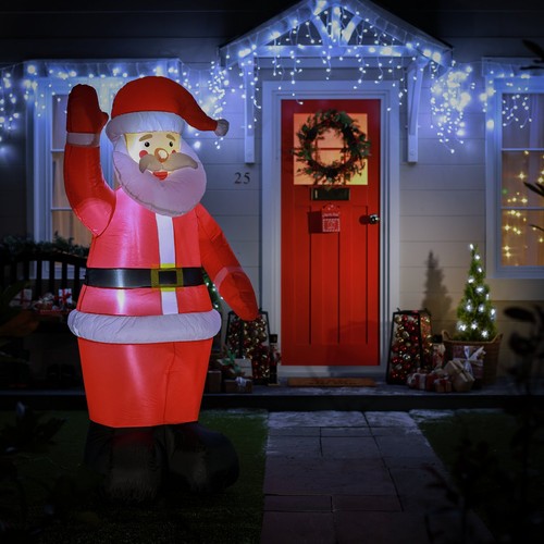 Home 6ft inflatable santa - inflatable,