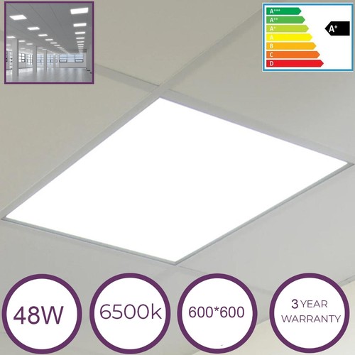 Led panel light 600x600mm - led, 48w