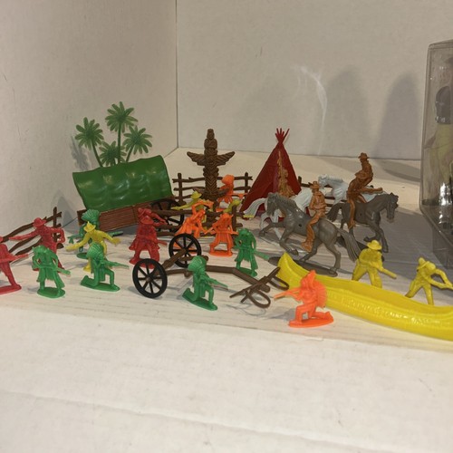 Marx vintage horses cowboys - marx,