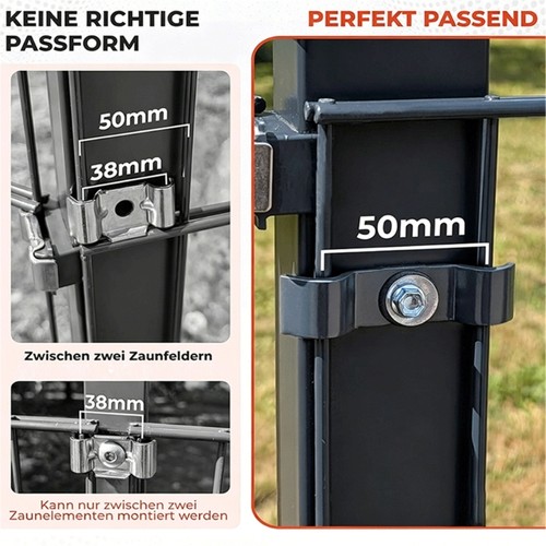 10pcs fence post bracket for - fence,