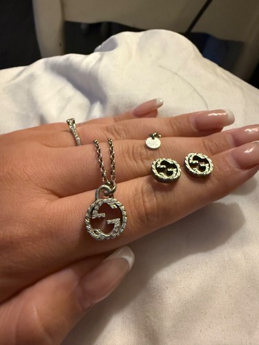 Gucci necklace with - gucci, gg
