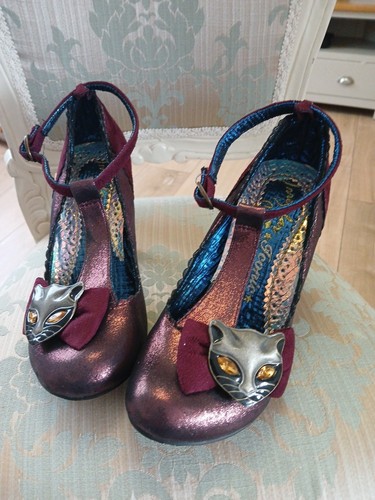 Irregular choice cat eye shoes
