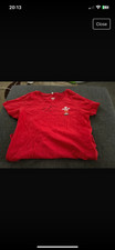wales signed rugby shirt