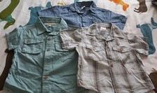 BOYS 3 SHORT SLEEVED  SHIRTS