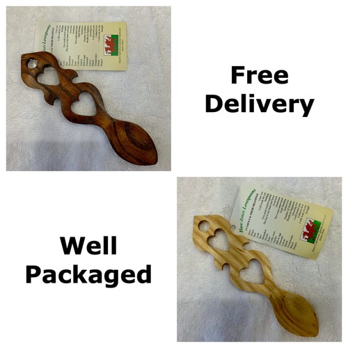 Two loop hearts welsh gift - loop,