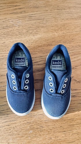 Keds kids navy - kids, canvas