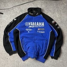 Vintage Yamaha Racing Fleece Jacket – Blue/Black – Motorsport large