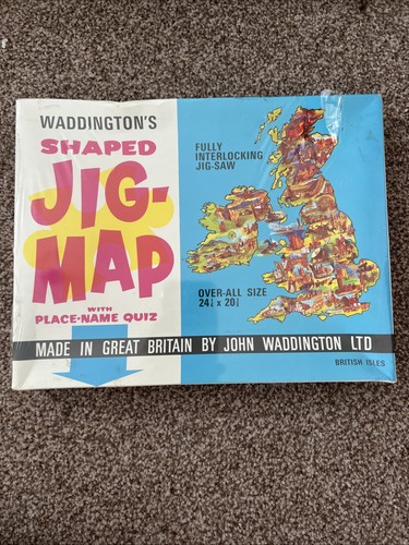 Waddington jig map of - waddington's, jig-map