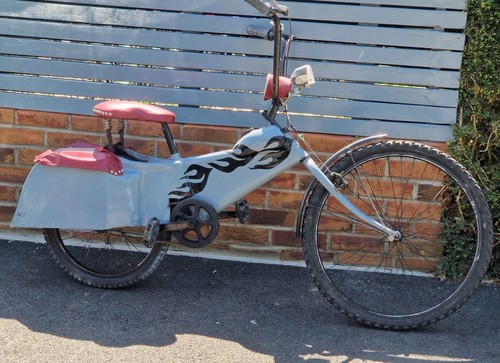 Custom chopper bicycle - chopper,