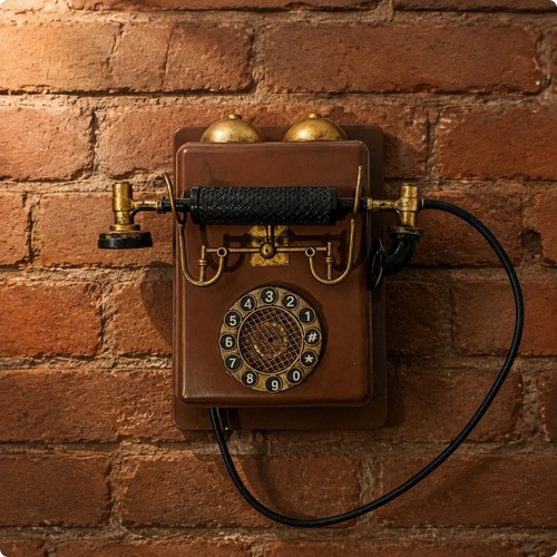 Aged metal wall - metal, wall-mounted