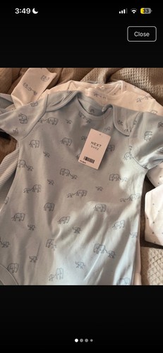 Bundle white and blue - of, 4x