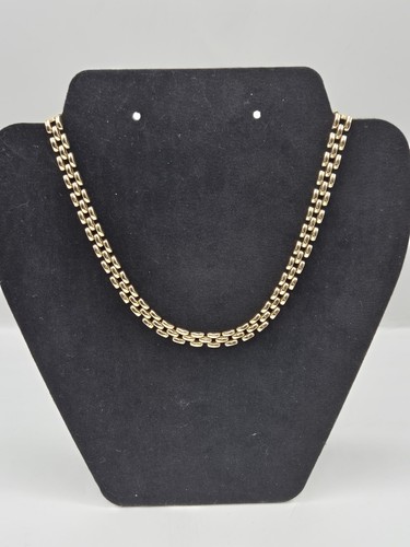 9ct gold colarette - gold, necklace