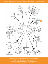 YAMAHA Starter Relay Assy (rc19-017), 3EL-81940-12 OEM TDM900