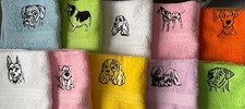 Various Embroidered dog design