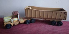 Vintage Tonka Kenworth The LOAD RANGER Semi Truck With Trailer 1983