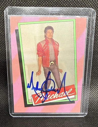 Michael jackson autograph - michael,