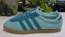 ADIDAS LONDON ORIGINALS. MENS SIZE 8.5 UK TRAINERS. FLASH AQUA/GUM  *2023*