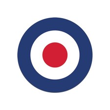 Raf roundel sticker decal - raf,
