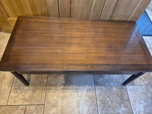 Vintage mahogany coffee table - vintage,