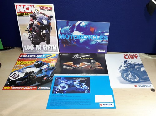 Suzuki motorcycle brochures - motorcycle,