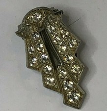 Art Deco Ladies Dress Clip