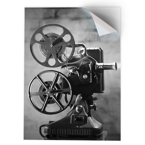 Vinyl sticker bw - a3,