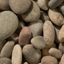 Hanson 20-30mm Scottish Pebbles Rounded Decorative Large Stones Approx. 20kg Bag