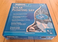 Hozelock Cyprio Solar Powered Floating Lily Pond Fountain