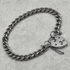 Vintage sterling silver curb