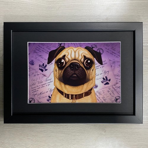 Fusspot framed art - mr, making