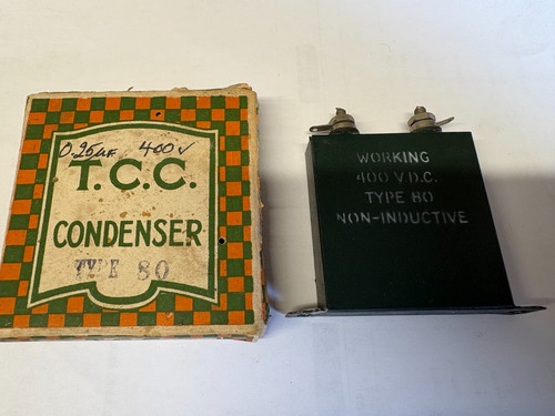 Tcc condenser type 25uf - tcc,