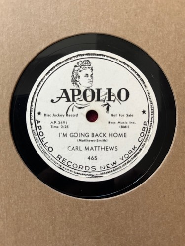 78rpm carl mathews - 78rpm,, 'i'm