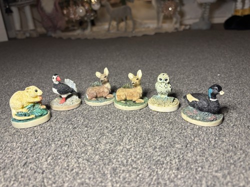 Tetley tea wildlife figurines - tea,