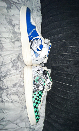 Anime demon slayer high top - slayer,