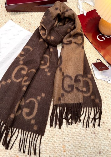 Gucci logo 100 cashmere - gg, 100%cashmere
