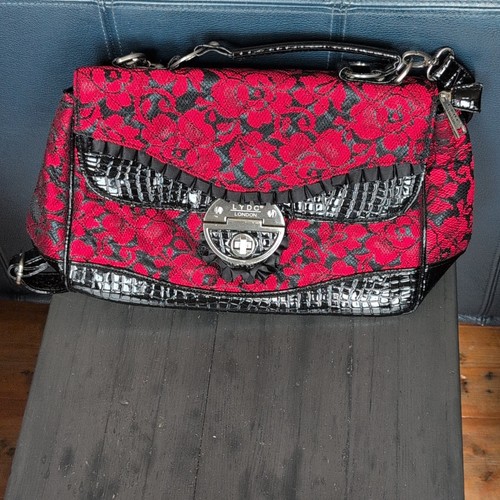 Lydc london red black patent - london, red/black