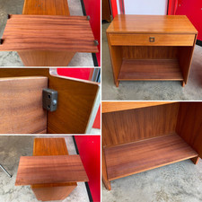 Mid Century G Plan ‘Form Five’ Desk Shelf With Brackets