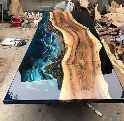 Ocean resin epoxy river - river, dining