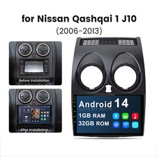 9"For Nissan Qashqai J10