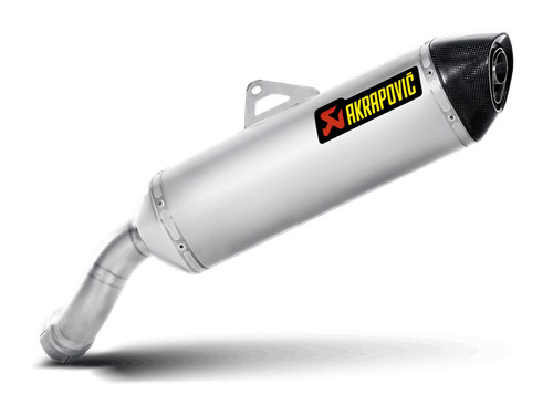 Akrapovic slip exhaust - on, bmw