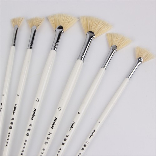 6pcs set fan artist paint - 6pcs/set,