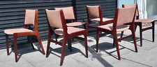 6x 1960/70 vintage Danish Teak Erik Buch Dining Chairs by Oddense Maskinsnedkeri