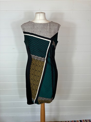 Sleeveless shift dress - m&s,