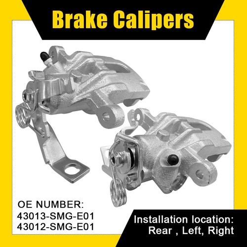 Pair rear brake calipers for - brake,