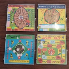 Vintage Magnetic Games Travel