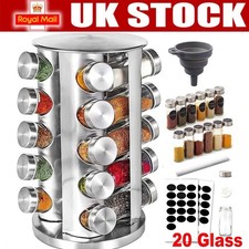 20 Jar Revolving Spice Rack