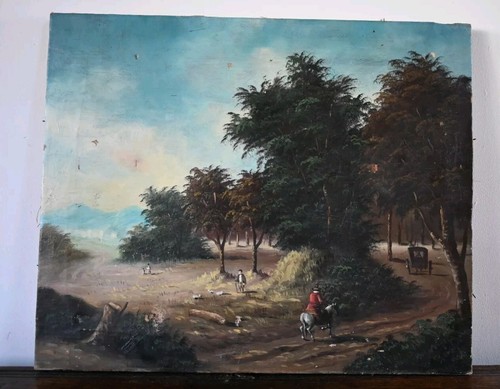 Antique oil painting - 18th, 17th