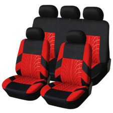 9PCS Full Set Car Seat Covers Front and Rear Covers Set Universal Washable UK