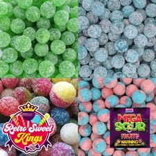 Mega Sours Sweets Barnetts Pick N Mix Retro Hard Boil Sweet Christmas Halloween