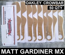 50 qty TEAR OFFS fit OAKLEY